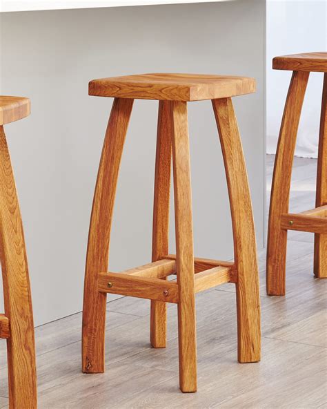 Made to Order Solid Wood Bar Stools & Counter Stools